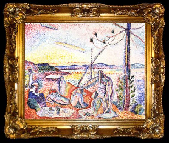 framed  Henri Matisse Luxe,calme et Volupte, ta009-2